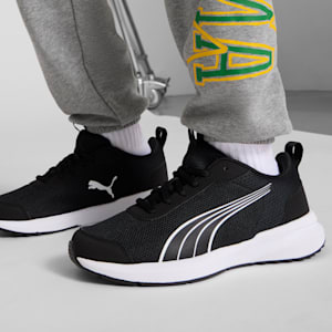 Chaussures Kruz Profoam Enfant et adolescent, PUMA Black-PUMA White, extralarge