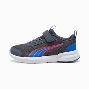 Tenis para niños Kruz PROFOAM, Galactic Gray-PUMA Team Royal-Orange Glo, extralarge