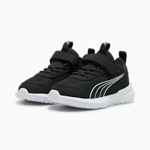 Tenis para infantes Kruz, PUMA Black-PUMA White, extralarge