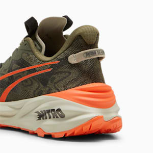 SEASONS Fast-Trac NITRO™ 3 Men's Trail Running Shoes, Dark Olive-Flame Flicker-Desert Dust, extralarge