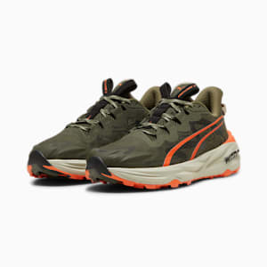 SEASONS Fast-Trac NITRO™ 3 Men's Trail Running Shoes, Dark Olive-Flame Flicker-Desert Dust, extralarge