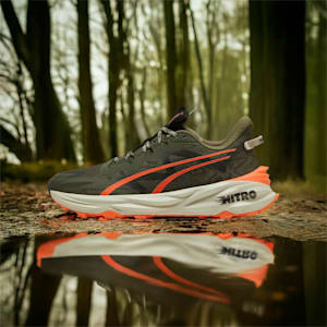 Zapatillas de trail running Fast-Trac NITRO™ 3 para hombre, Dark Olive-Flame Flicker-Desert Dust, extralarge