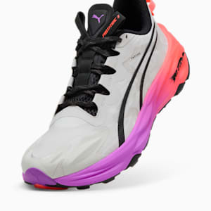 SEASONS Fast-Trac NITRO™ 3 Men's Trail Running Shoes, Feather Gray-Glowing Red-Pure Magenta, extralarge