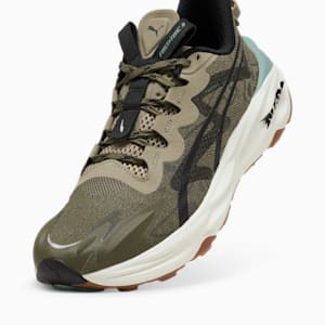 SEASONS Fast-Trac NITRO™ 3 Men's Trail Running Shoes, Loden Green-PUMA Black, extralarge