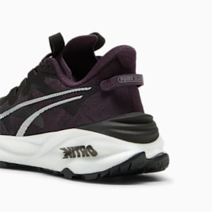 SEASONS Fast-Trac NITRO™ 3 Women's Trail Running Shoes, PUMA Black-Midnight Plum-PUMA White, extralarge