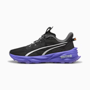 SEASONS Fast-Trac NITRO™ 3 Women's Trail Running Shoes, PUMA Black-Dark Amethyst, extralarge