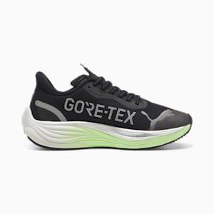 Velocity NITRO™ 3 GORE-TEX® Women's Running Shoes, PUMA Black-PUMA Silver-Fizzy Apple, extralarge