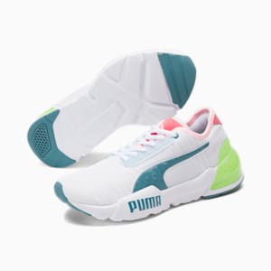 Cell Phase Femme Women's Running Shoes, PUMA White-Bold Blue-Electric Blush, extralarge