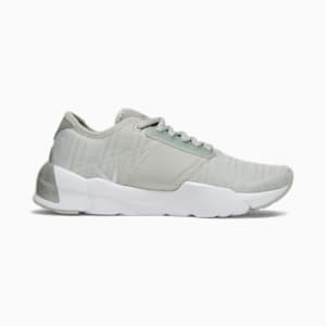 Cell Phase Femme Women's Running Shoes, Ash Gray-PUMA White-PUMA Silver, extralarge