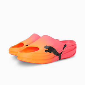 Unwind NITRO™ Cat Active Slides, Sunset Glow-Sun Stream-PUMA Black, extralarge-IND