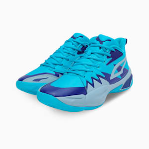 Genetics Basketball Shoes, Bright Aqua, extralarge-IND