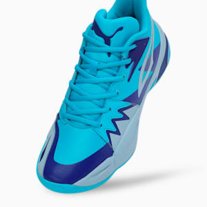 Genetics Basketball Shoes, Bright Aqua, extralarge-IND