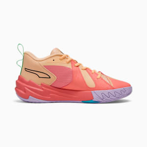Scoot Zeros Basketball Shoes, Passionfruit-PUMA Green-Peach Fizz, extralarge-GBR