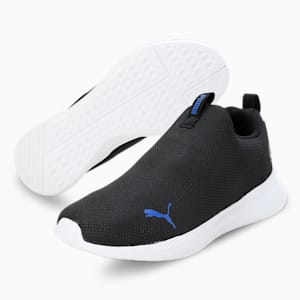 Wish Max Men's Running Shoes, PUMA Black-Royal Sapphire, extralarge-IND