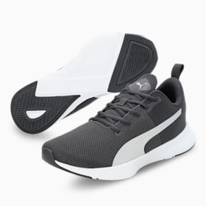 Coarse Men's Running Shoes, Asphalt-PUMA Silver, extralarge-IND
