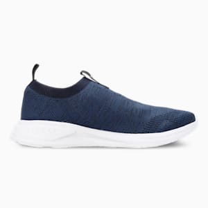 Scorch Mark Slip On Men's Running Shoes, Blazing Blue-Lime Squeeze-PUMA Black