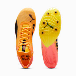 evoSPEED Distance NITRO™ Elite+ 4 Men's Track Spikes, Sun Stream-Sunset Glow-Puma Black, extralarge