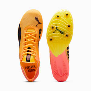 evoSPEED Distance NITRO™ Elite+ 4 Track Spikes, Sun Stream-Sunset Glow-Puma Black, extralarge