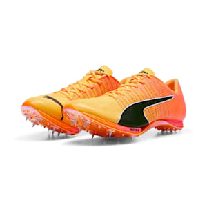 メンズ エヴォスピード 400 ニトロ 2 陸上用 スパイク, Sun Stream-Sunset Glow-Puma Black, extralarge-JPN
