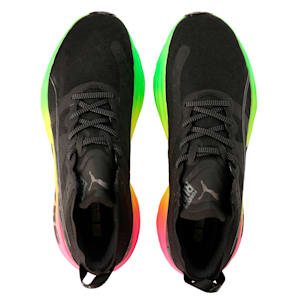 メンズ フォーエバーラン ニトロ FUTROGRADE ランニングシューズ, PUMA Black-Green Gecko