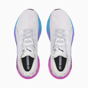 ForeverRun NITRO SUNSET Running Shoes, PUMA White-Luminous Blue-Electric Orchid, extralarge-GBR