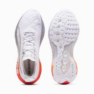 ForeverRun NITRO Men's Running Shoes, PUMA White-PUMA Silver-Cherry Tomato, extralarge-IND