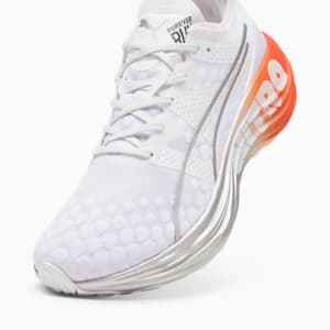 ForeverRun NITRO Men's Running Shoes, PUMA White-PUMA Silver-Cherry Tomato, extralarge-IND