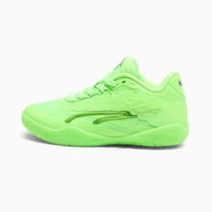 STEWIE x TEAM Stewie 3 Women's Basketball Shoes, Green Glare-Galactic Gray, extralarge