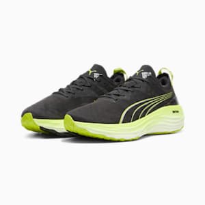 ForeverRun NITRO™ Men's Running Shoes, PUMA Black-Lime Pow-Mineral Gray, extralarge