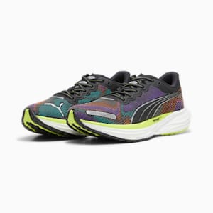 Deviate NITRO™ 2 Men's Running Shoes, PUMA Black-Lime Pow-PUMA White, extralarge