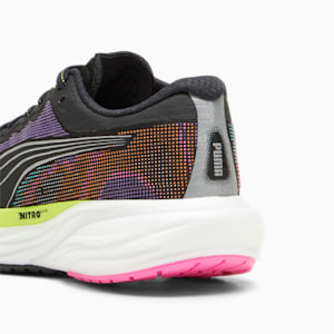 Deviate NITRO™ 2 Women's Running Shoes, PUMA Black-Lime Pow-Poison Pink, extralarge