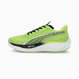 Velocity NITRO™ 3 Psychedelic Rush Men's Running Shoes, Lime Pow-PUMA Black-PUMA Silver, extralarge-IND