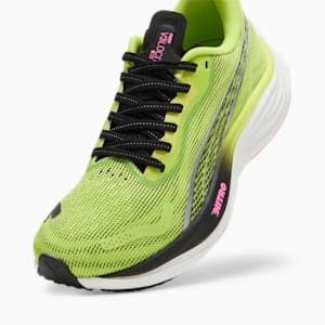 Tenis de running para mujer Velocity NITRO™ 3, Lime Pow-PUMA Black-Poison Pink, extralarge