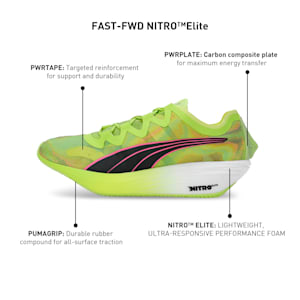 FAST-FWD NITRO™ Elite Men's Running Shoes, Lime Pow-PUMA Black-Poison Pink, extralarge-IND