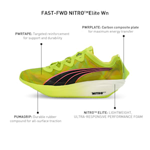 FAST-FWD NITRO™ Elite Women's Running Shoes, Lime Pow-PUMA Black-Poison Pink, extralarge-IND