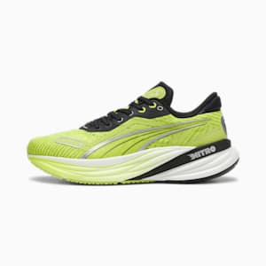 メンズ マグニファイ ニトロ 2 テック ランニングシューズ, Lime Pow-PUMA Black-PUMA Silver, extralarge-JPN