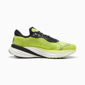 メンズ マグニファイ ニトロ 2 テック ランニングシューズ, Lime Pow-PUMA Black-PUMA Silver, extralarge-JPN