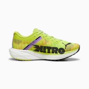 メンズ ディヴィエイト ニトロ 2 EKIDEN RUSH ランニングシューズ, Lime Pow-PUMA Black-Poison Pink, extralarge-JPN