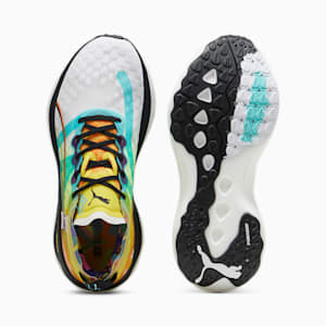 LOVE MARATHON ForeverRun NITRO™ Women's Running Shoes, PUMA White-Court Yellow-PUMA Black, extralarge