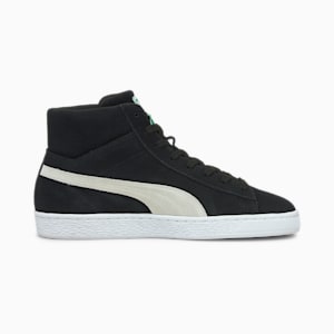 Suede Mid XXI Sneakers, Puma Black-Puma White-Amazon Green, extralarge