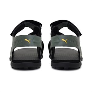 Street Walk Men's Sandals, Thyme-Spectra Yellow, extralarge-IND