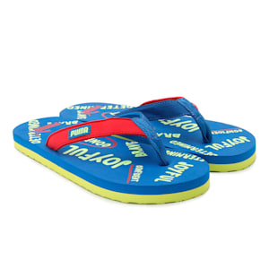 Toss Star IDP Kid's Sandals, Lapis Blue-Sharp Green-High Risk Red