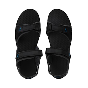 Ultimate Comfort  Men's Sandals, Puma Black-Dark Shadow-Dresden Blue