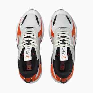 RS-X Mix Unisex Sneakers, Puma White-Tigerlily, extralarge-IND