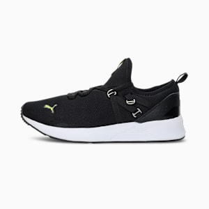 Pacer Fire Men's Shoes, Puma Black-Nrgy Yellow-Puma White, extralarge-IND