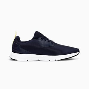 Camo Men's Sneakers, Peacoat-Yellow Pear, extralarge-IND