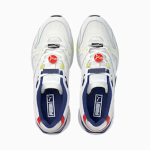 Mirage Mox Decor8 Unisex Sneakers, Puma White-Elektro Blue, extralarge-IND