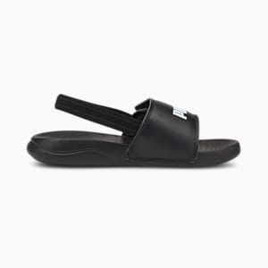 キッズ ポップキャット 20 バックストラップ サンダル 17-21cm, Puma Black-Puma White, extralarge-JPN