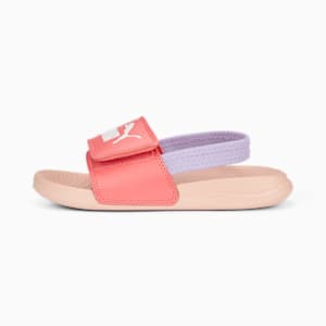 Popcat 20 Backstrap Kids' Sandals, Loveable-Vivid Violet-Rose Dust