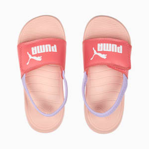 Popcat 20 Backstrap Kids' Sandals, Loveable-Vivid Violet-Rose Dust